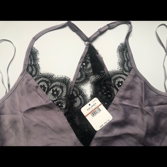 FREE People Women’s Starlight Cami Silver Mauve Extra Small - Picture 4 of 5